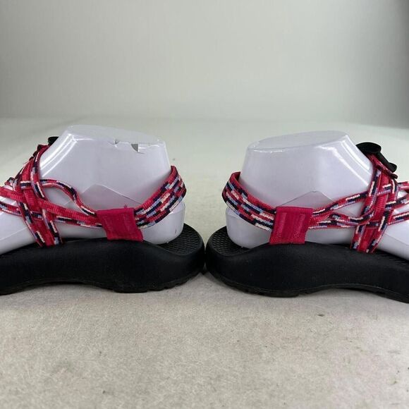 Chaco Women's ZX3 Multi Strap sandals US 7 Pink Hiking shoes Toe loop - Picture 10 of 10